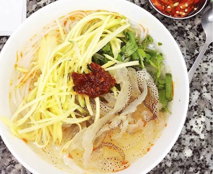 Bún sứa lạ miệng